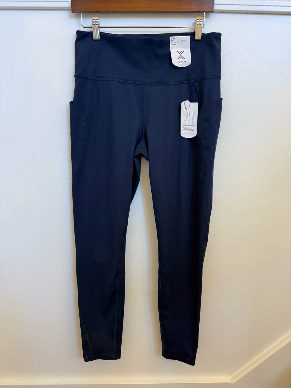 Xersion Quick-Dri High-Rise 7/8 Ankle Leggings | Women's LT Large Tall NWT